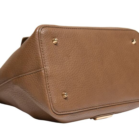 Large Brown Work Business Purse Big DREAM CONTROL Shopping Bag Crossbody Handbag - Picture 6 of 10